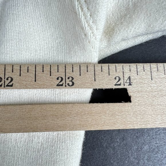 VTG 90s Been There Done That Military Sweatshirt Large Cream Korea Osan Crewneck - Picture 12 of 13